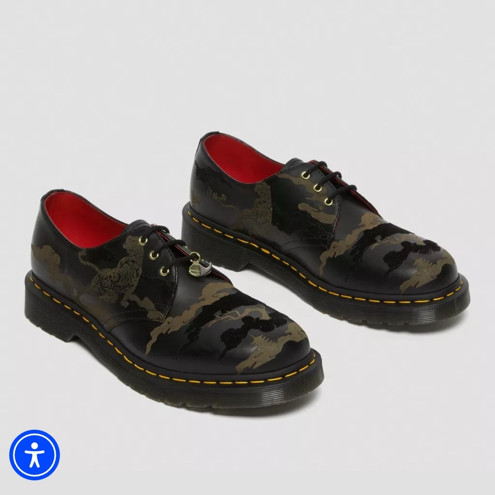 Dr. Martens 1461 YEAR OF THE TIGER LEATHER OXFORD SHOES